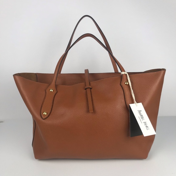 Annabel Ingall Handbags - ANNABEL INGALL LARGE ISABELLA TOTE - Toffee